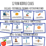 Surprise New York Trip Treasure Hunt - Vacation Reveal - custom printable - Open Chests