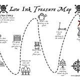 Treasure Hunt Map Template - Personalize and Customize