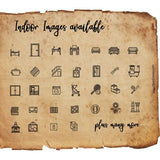 DIY Treasure Map icons