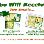 St Patrick's Day Game. Leprechaun Treasure Hunt - Open Chests