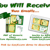 St Patrick's Day Game. Leprechaun Treasure Hunt - Open Chests