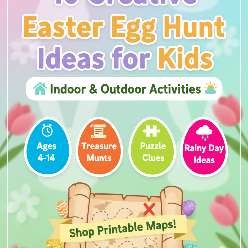 10 Creative Easter Egg Hunt Ideas for Kids (Indoor & Outdoor)