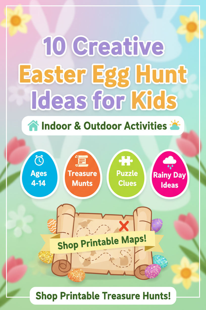 10 Creative Easter Egg Hunt Ideas for Kids (Indoor & Outdoor)