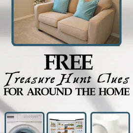 Free Rhyming Scavenger Hunt Riddle Clues for Home