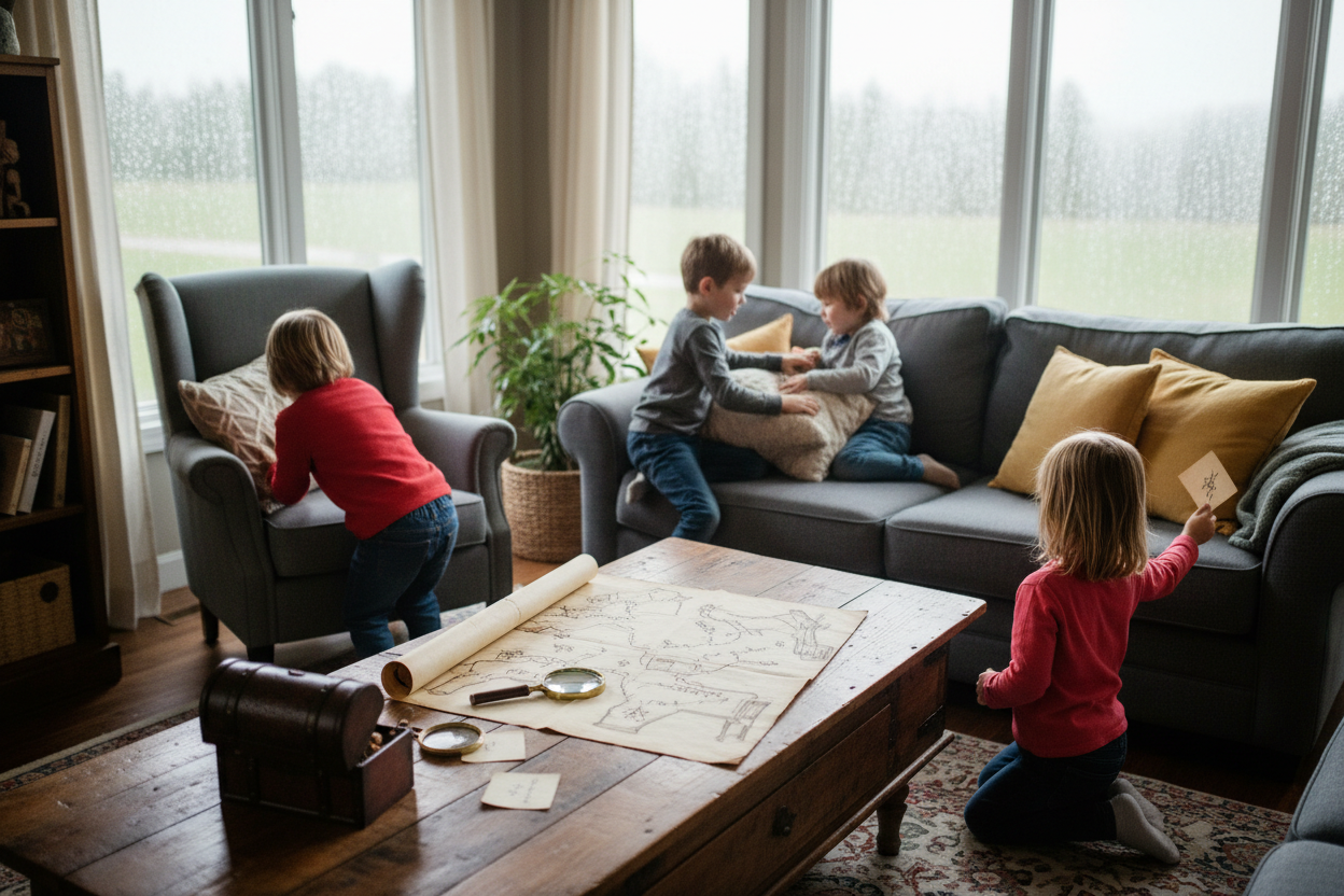 10 Creative Indoor Treasure Hunt Ideas for Rainy Days