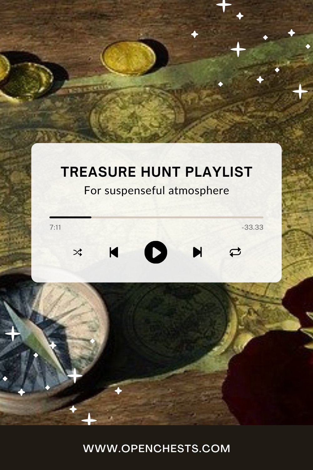 Treasure Hunt Party Music Playlist - Open Chests