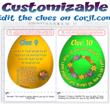 Challenging Easter Egg Treasure Hunt Puzzle Clues