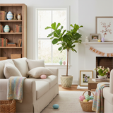 Easter eggs hidden indoors