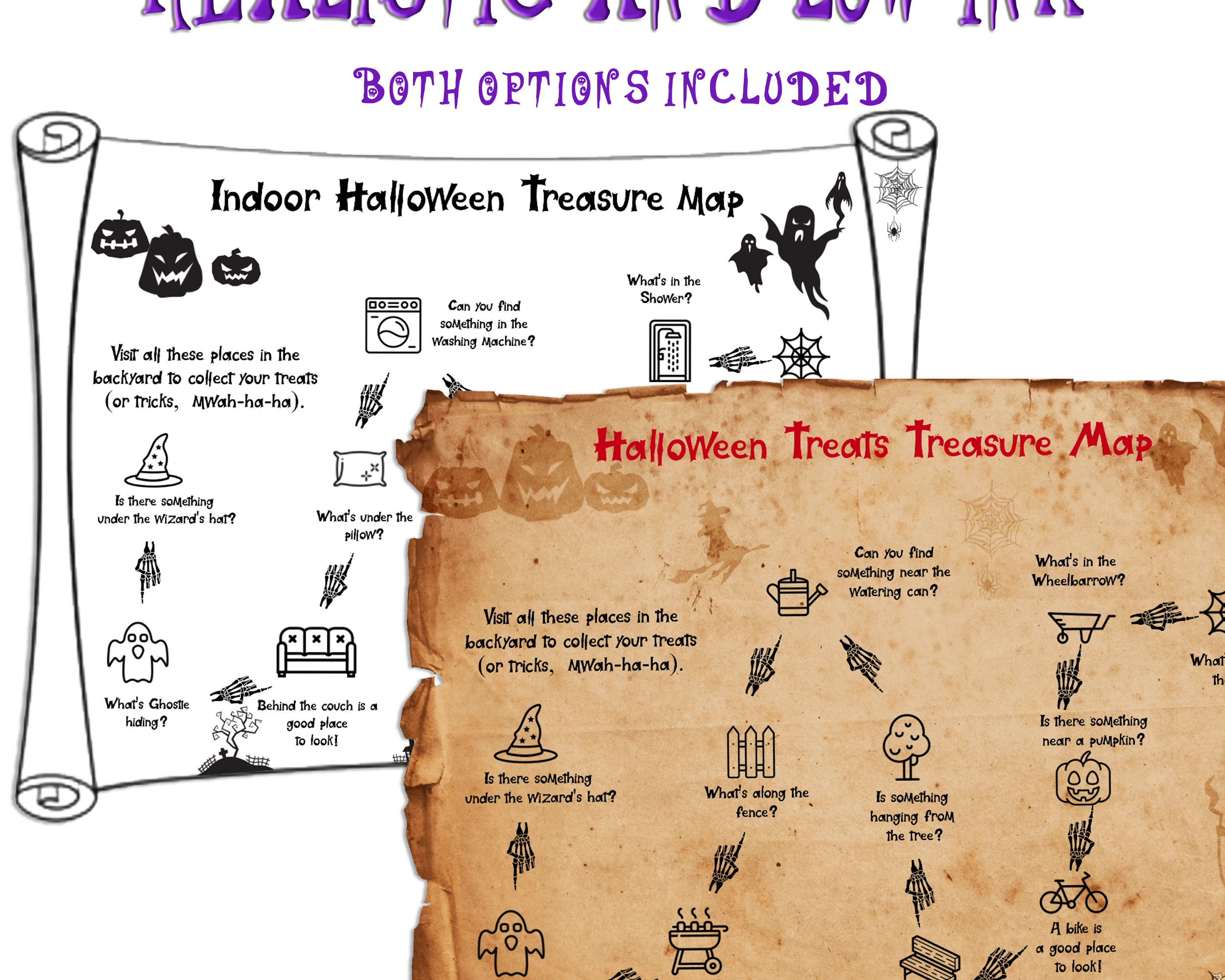Halloween Alternative -Trick or Treats Map - Open Chests