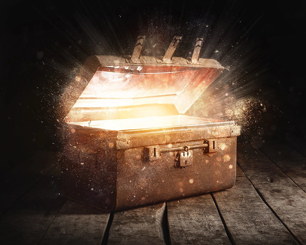 Open Chest Banner Scavenger Hunt clues