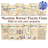 Surprise Vacation Treasure Hunt Clues - Winter Reveal - Open Chests