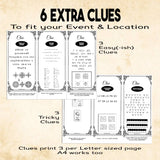 Ultimate Codebreaker Treasure Hunt – Editable Cipher Clues for a Challenging Adventure!