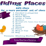 Challenging Easter Egg Treasure Hunt Puzzles - Open Chests