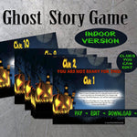 INDOOR Halloween Treasure Hunt Clues - Ghost Story - Open Chests